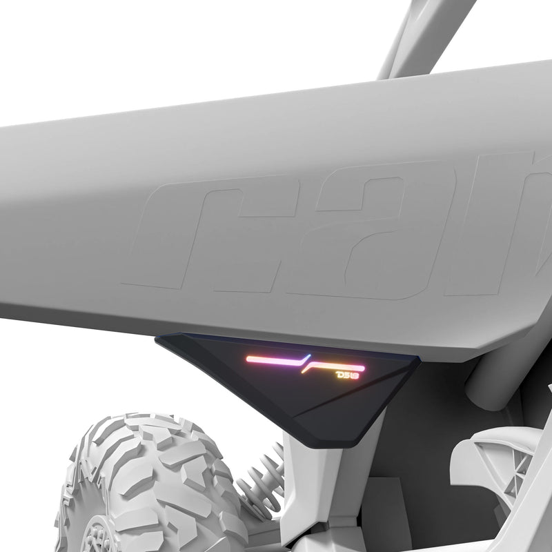 Load image into Gallery viewer, Can-Am Maverick X3 Door Speaker Panels with Digital LED Lighting
