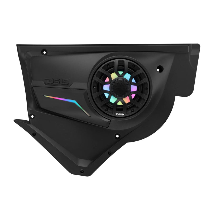 Load image into Gallery viewer, Can-Am Maverick X3 Door Speaker Panels Loaded with NXL-IQ 6.5" 2-Way Coaxial Marine Speakers and Digital LED Badge
