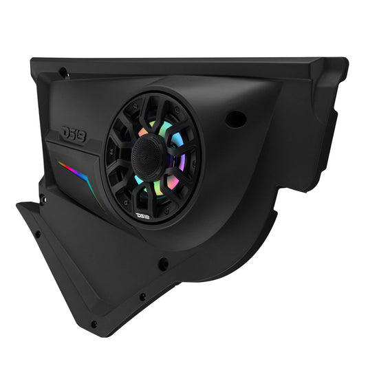 Can-Am Maverick X3 Door Speaker Panels Loaded with NXL-IQ 6.5" 2-Way Coaxial Marine Speakers and Digital LED Badge