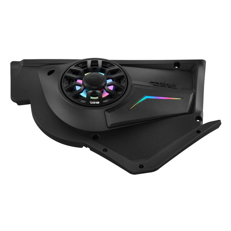 Load image into Gallery viewer, Can-Am Maverick X3 Door Speaker Panels Loaded with NXL-IQ 6.5" 2-Way Coaxial Marine Speakers and Digital LED Badge
