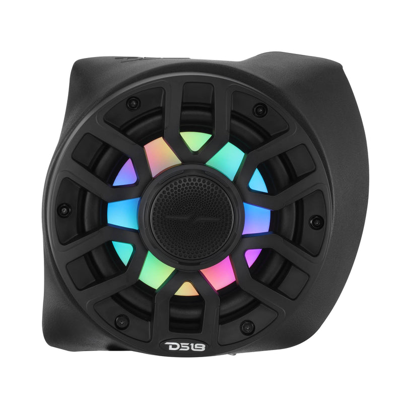 Load image into Gallery viewer, Can-Am Maverick X3 Rear B-Pillar Speaker Pods Loaded with NXL-IQ 6.5" 2-Way Coaxial Marine Speakers and Digital LED Lights
