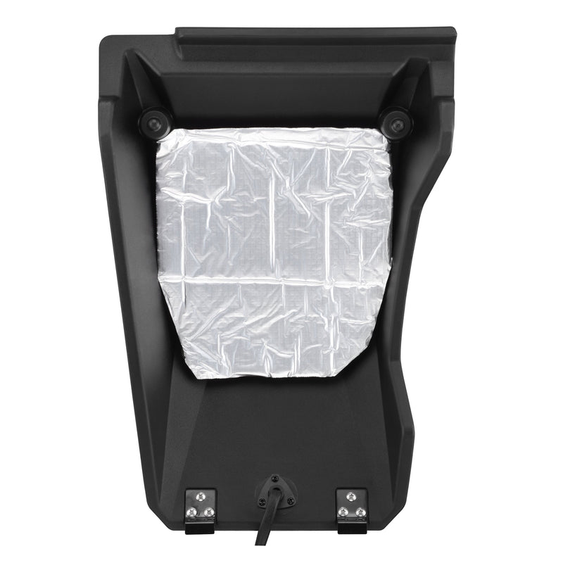Load image into Gallery viewer, Can-Am Maverick X3 (2017-Up) Waterfall Center Console Speaker Pod Loaded with NXL-IQ 6.5" 2-Way Coaxial Marine Speakers and Digital LED Lights
