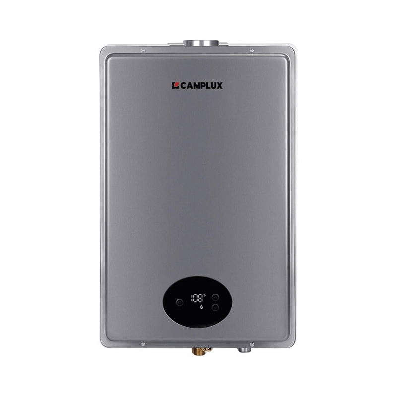 Load image into Gallery viewer, Camplux Instant Indoor Tankless Gas Water Heater 5.28 GPM | Gray
