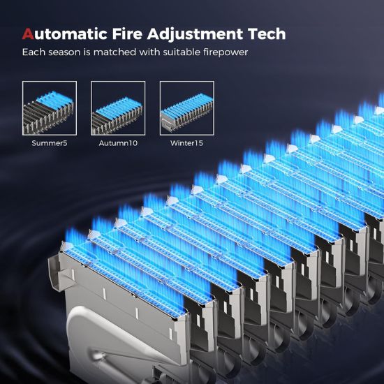 Load image into Gallery viewer, Camplux Climatech-7 Indoor Tankless Gas Water Heater 5.28 GPM | White
