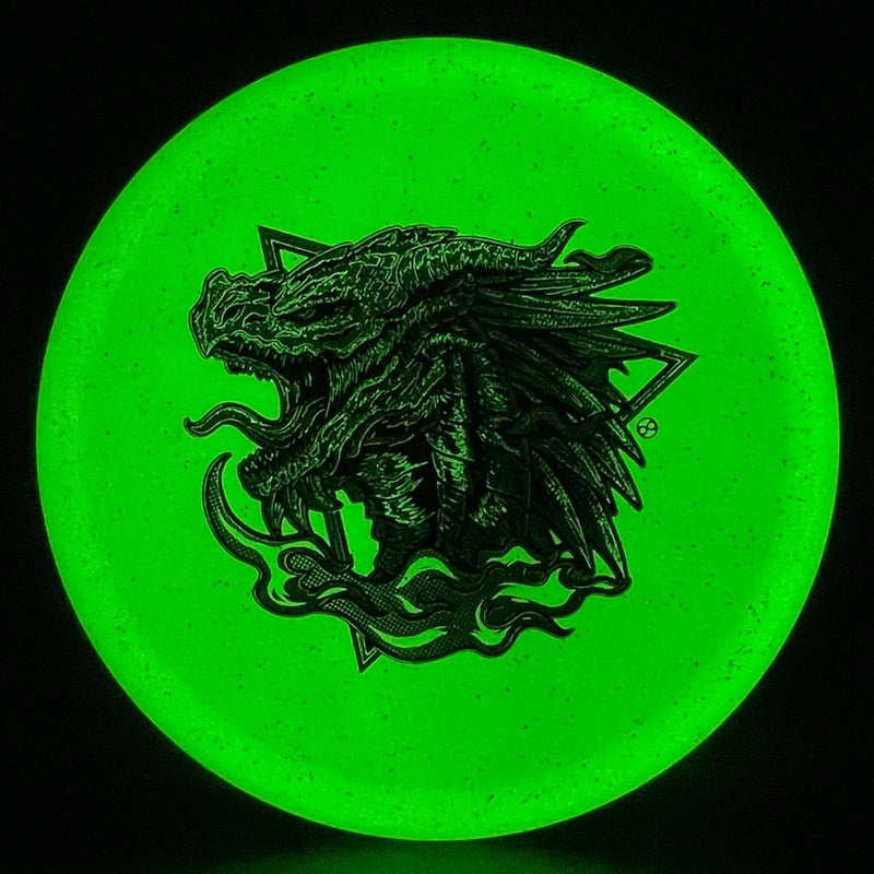 Load image into Gallery viewer, Metal Flake Glow C-Blend Chariot - Infinite Dragon Triple Foil
