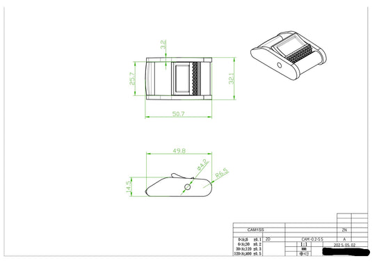 Cam Buckle Tie Down for Webbing Assemblies | SIZE OPTIONS