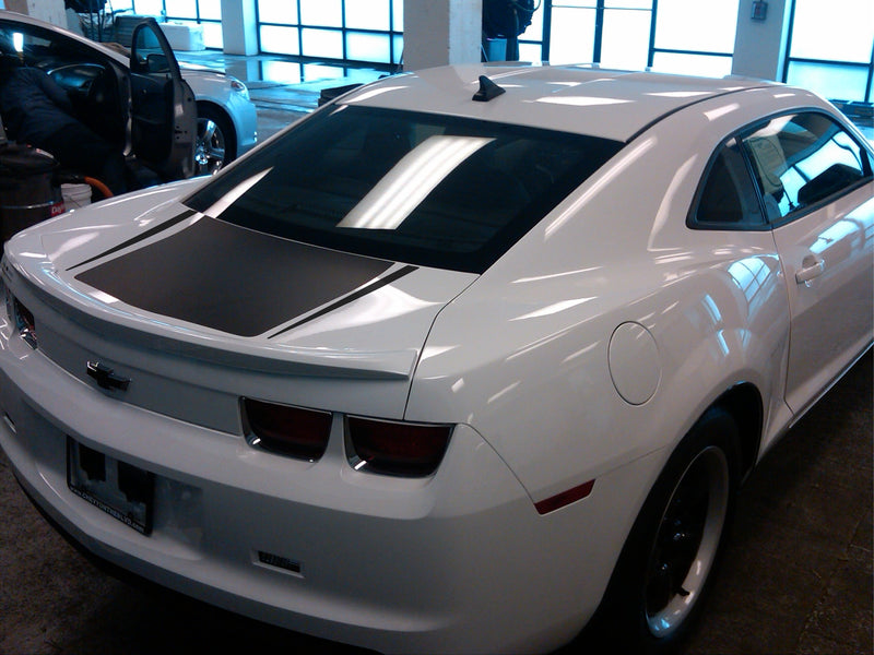 Load image into Gallery viewer, Trunk Cover And Spear Decals for 2010-2012 Chevrolet Camaro
