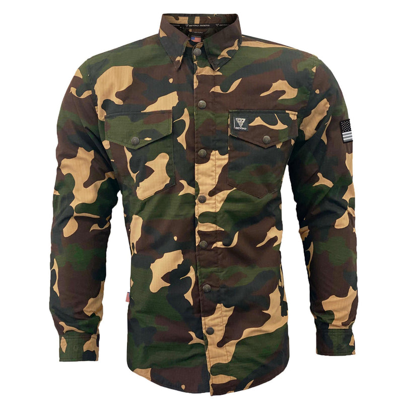 Load image into Gallery viewer, Protective Camouflage Shirt "Knight Hawk" - Dark Color
