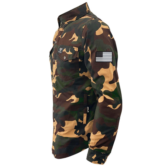 Protective Camouflage Shirt "Knight Hawk" - Dark Color