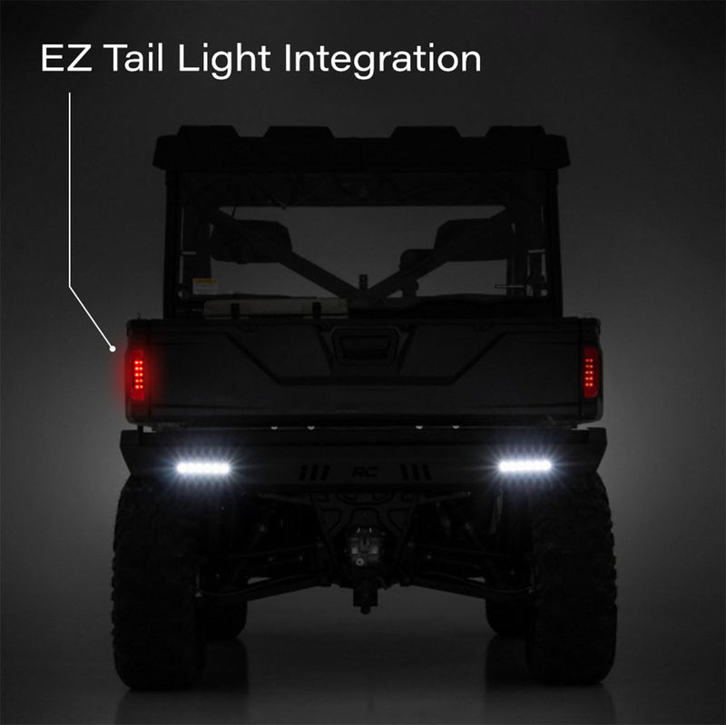 Load image into Gallery viewer, Turn-Signal Plug-&amp;-Play Kit | 2020-2026 Can-Am Defender | Front Fang Lights w/Taillight Integration
