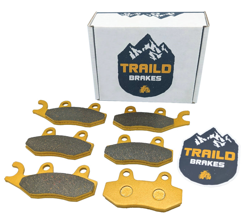 Load image into Gallery viewer, Can Am Commander 1000R/800R 2011-2020 Ceramic Brake Pad Set
