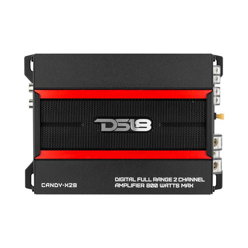 Load image into Gallery viewer, DS18 Golf Cart Package - 2 x 4” Marine Speakers + 1x 2 CH Amplifier + 1 x AMPKIT8 + 1 x ENSBTRC-SQ, BLACK or WHITE. - Skoutley Outdoors LLC
