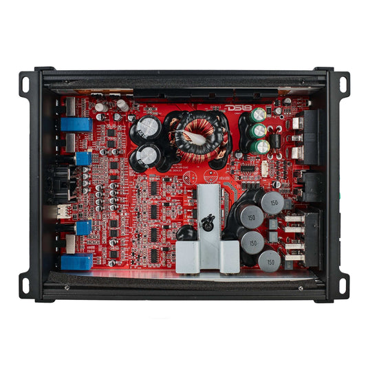 DS18 CANDY-X4B Compact Full-Range Class D 4-Channel Car Amplifier 1600 Watts - Skoutley Outdoors LLC