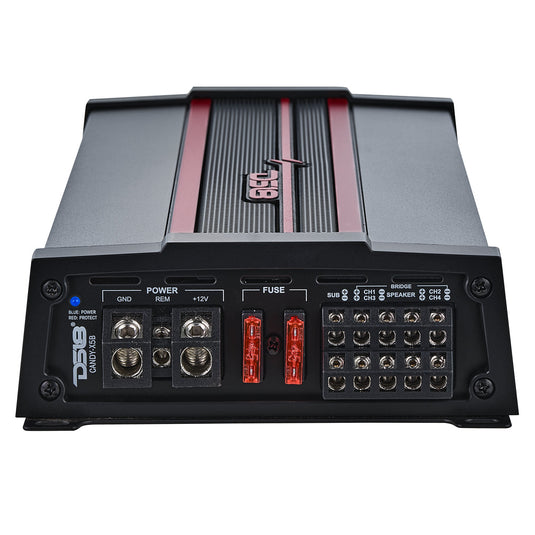 CANDY Compact Full-Range Class D 5-Channel Amplifier 2000 Watts