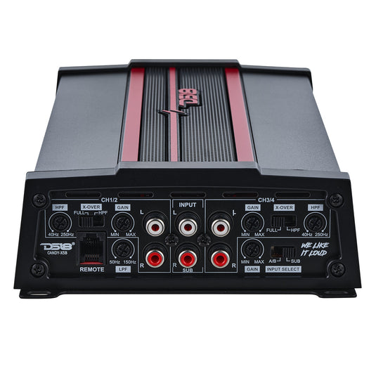 CANDY Compact Full-Range Class D 5-Channel Amplifier 2000 Watts