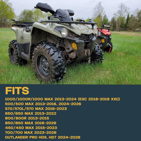 Can-Am Outlander 450/500/570/650/850/1000/HD5/HD7/PRO 2013-2026 Ridge Rider Rotor and Pad Kit