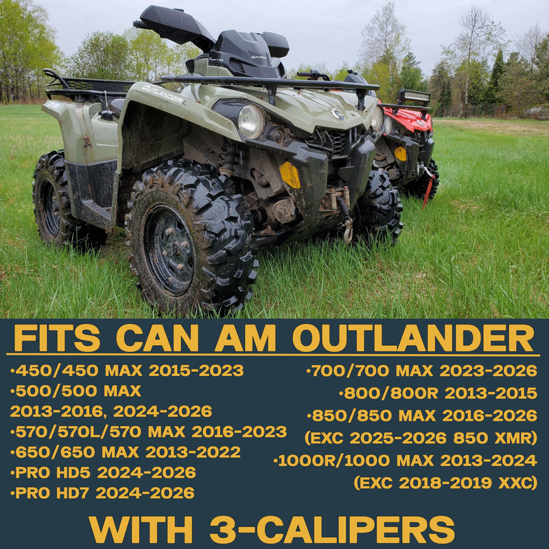 Load image into Gallery viewer, Can-Am Outlander 450/500/570/650/850/1000/HD5/HD7/PRO 2013-2026 Ceramic Brake Pad Set
