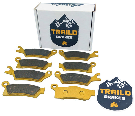 Can-Am Renegade 1000/850/800/570/500 2012-2019 Ridge Rider Rotor and Pad Kit
