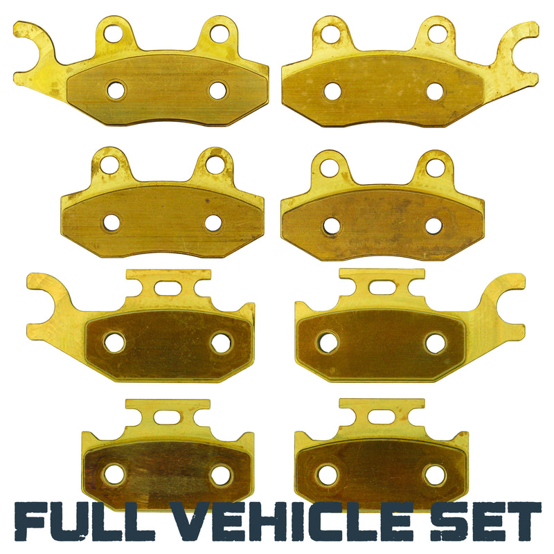 Load image into Gallery viewer, Can-Am Maverick 2013-2018 Brass Brake Pad Set
