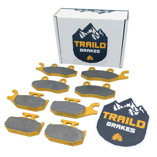 Can-Am Maverick 2013-2018 Front & Rear Ceramic Brake Pad Set