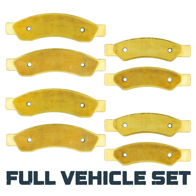 Load image into Gallery viewer, Can-Am Maverick R 2024-2025 Front &amp; Rear Brass Brake Pad Set
