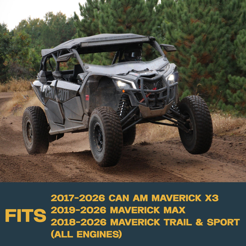 Load image into Gallery viewer, Can-Am Maverick X3/MAX/Sport/Trail 2017-2026 Front &amp; Rear Brass Brake Pad Set
