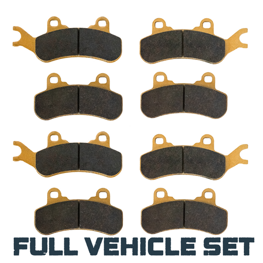 Can-Am Maverick X3/MAX/Sport/Trail 2017-2026 Front & Rear Ceramic Brake Pad Set