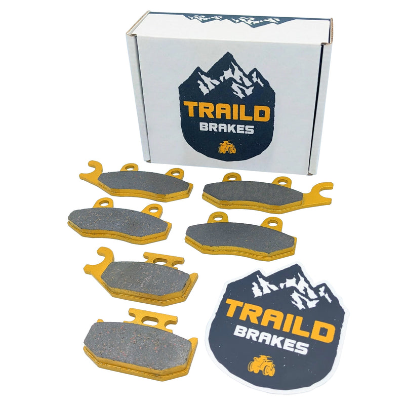 Load image into Gallery viewer, Can Am Ryker Ace 600/900 2019-2024 Ceramic Brake Pad Set
