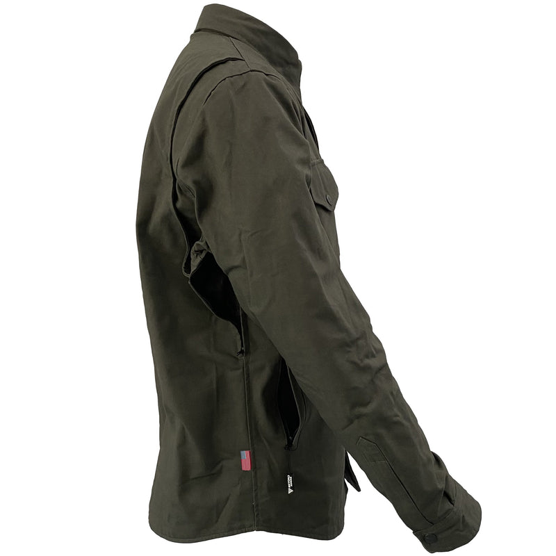 Load image into Gallery viewer, Protective Canvas Jacket for Men - Army Green
