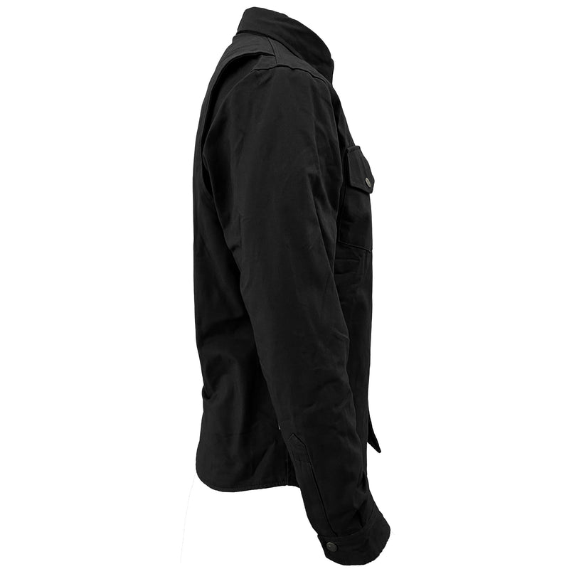 Load image into Gallery viewer, Protective Canvas Jacket for Men - Black Solid
