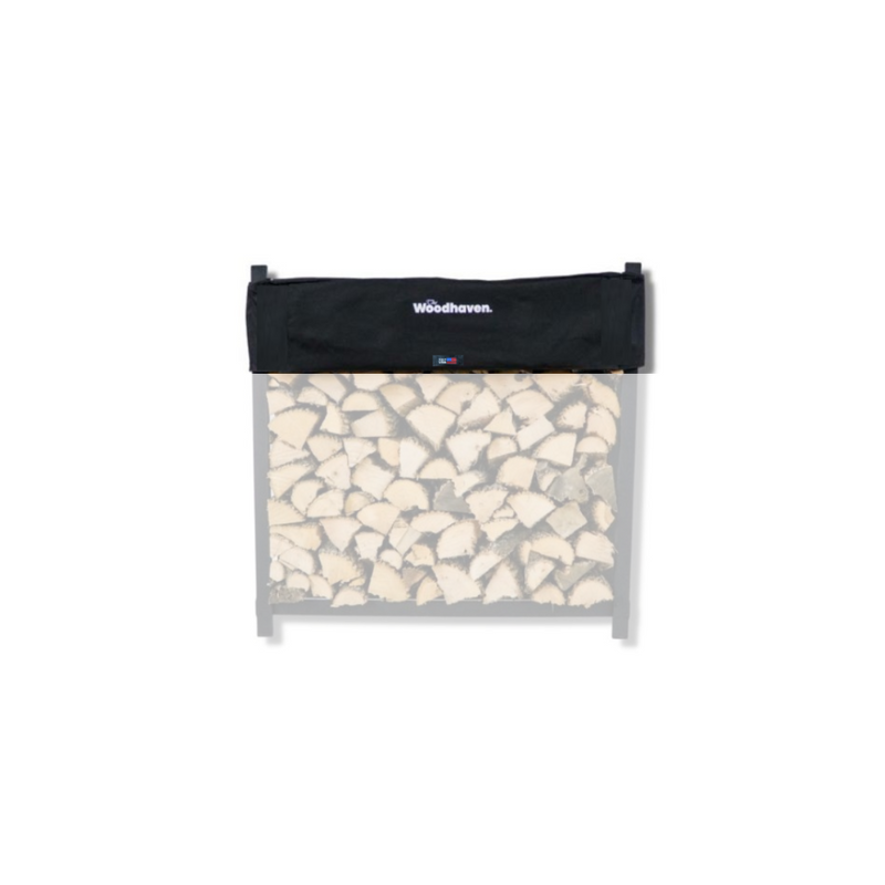 Load image into Gallery viewer, Standard Firewood Rack Seasoning Cover   USA Made   Woodhaven
