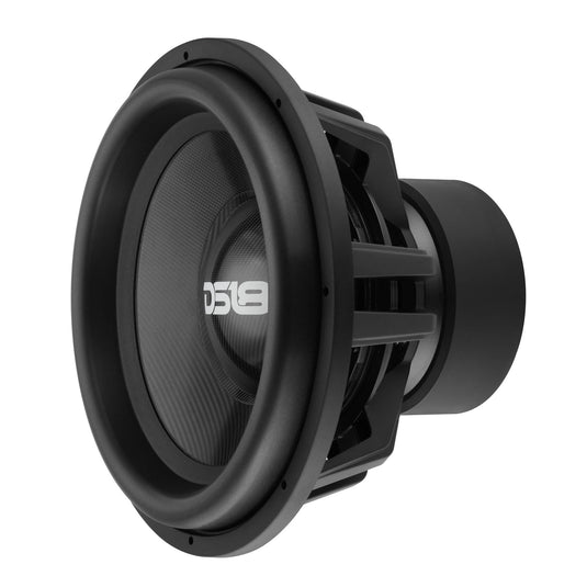 18" High Excursion Subwoofer with Carbon Fiber Cone | 3500W RMS / 7000W Peak | Dual 1-Ohm Voice Coil