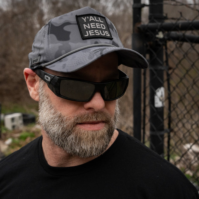 Load image into Gallery viewer, Y'all Need Jesus Patch Weekender Snapback

