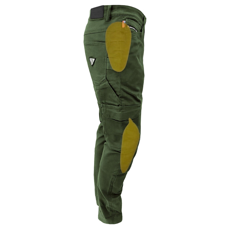 Load image into Gallery viewer, Cargo Pants Straight Fit - Army Green
