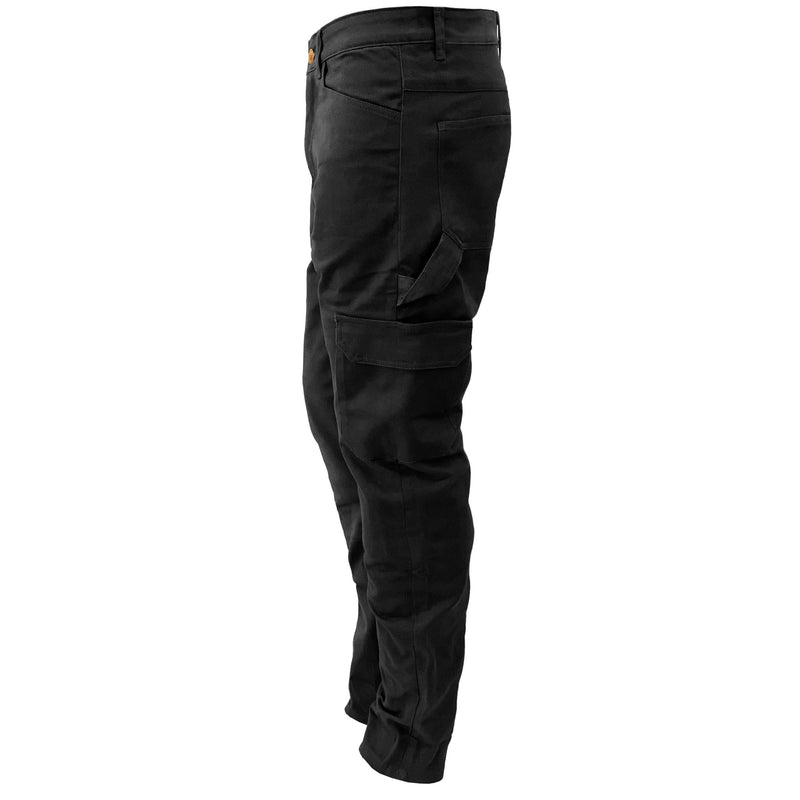 Load image into Gallery viewer, Straight Leg Cargo Pants - Black
