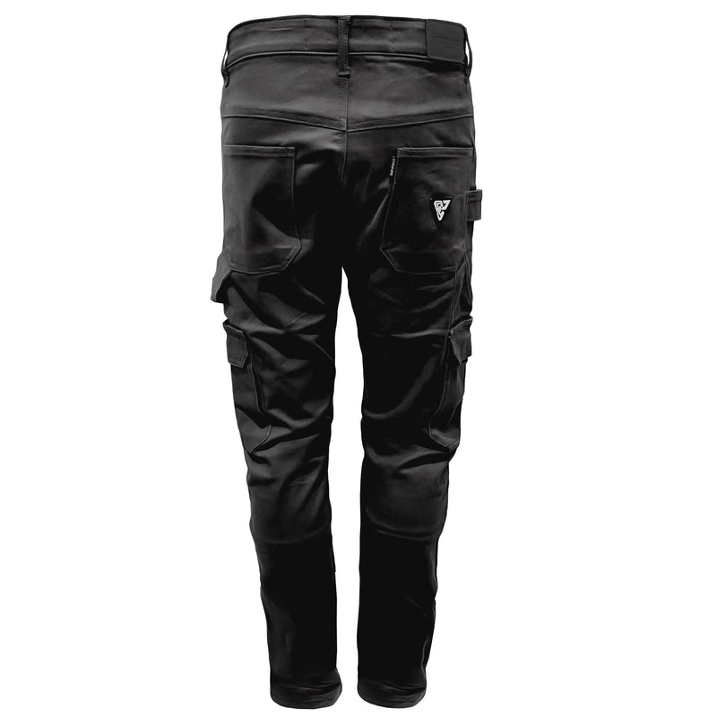 Load image into Gallery viewer, Straight Leg Cargo Pants - Black
