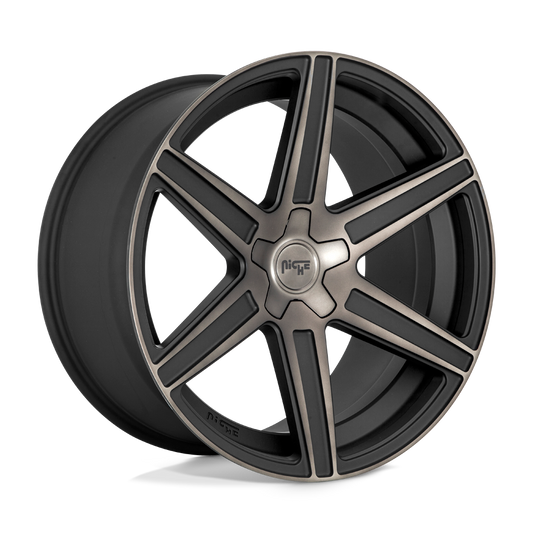 Niche 1 Pc Matte Machined Double Dark Tint