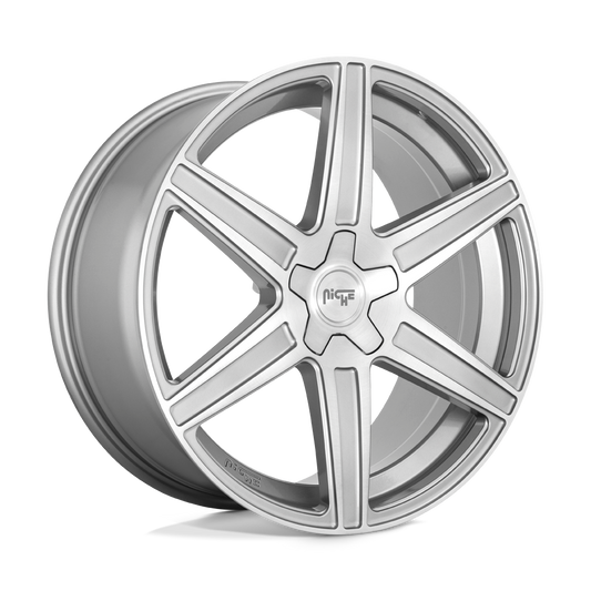 Niche 1 Pc M241 Carina Anthracite And Brushed Tinted Clear