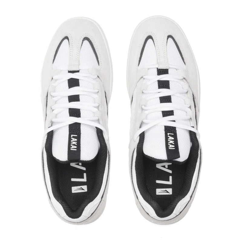 Load image into Gallery viewer, Lakai Shoes Carroll - White/Black Suede
