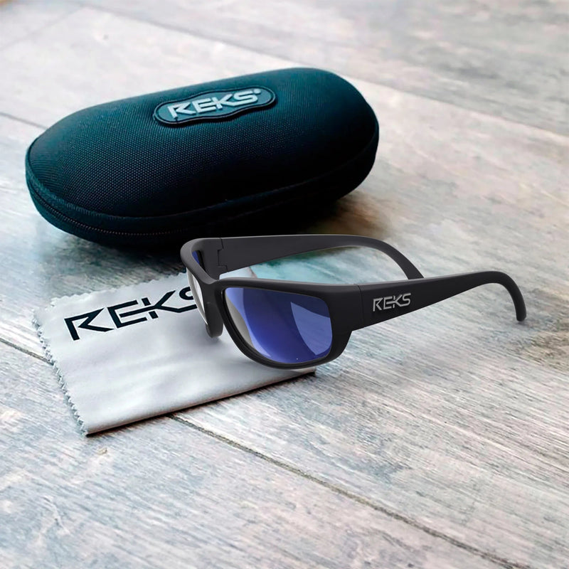 Load image into Gallery viewer, Wrap Around Prescription Polarized Polycarbonate Sunglasses
