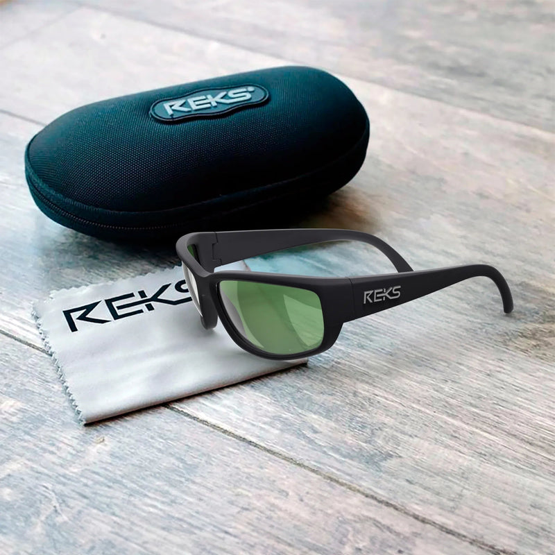 Load image into Gallery viewer, Wrap Around Prescription Polarized Polycarbonate Sunglasses
