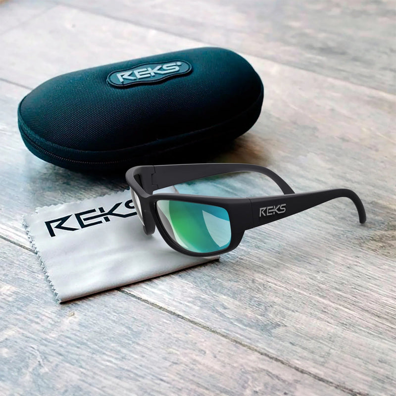 Load image into Gallery viewer, Wrap Around Prescription Polarized Polycarbonate Sunglasses
