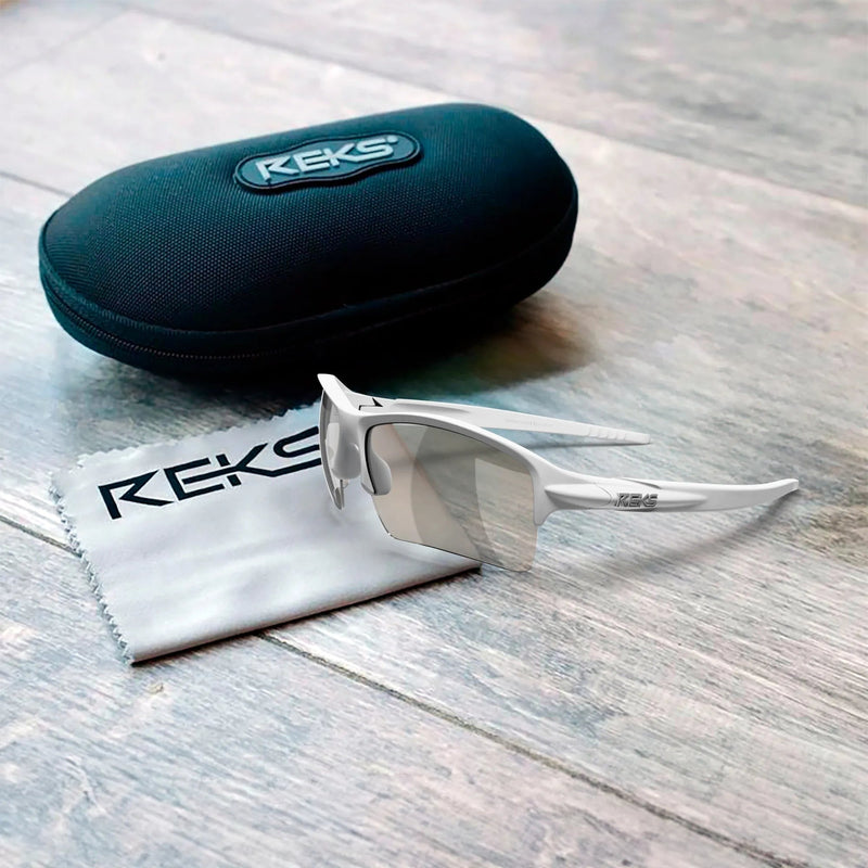 Load image into Gallery viewer, White Sling XM Prescription Polycarbonate Sunglasses

