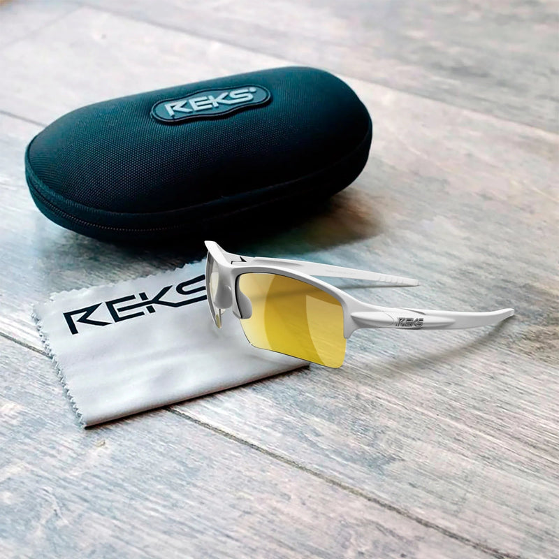 Load image into Gallery viewer, White Sling XM Prescription Polycarbonate Sunglasses
