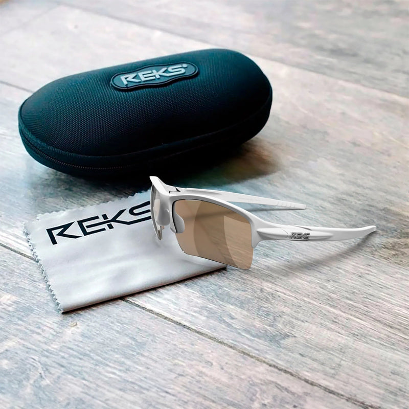 Load image into Gallery viewer, White Sling XM Prescription Polycarbonate Sunglasses
