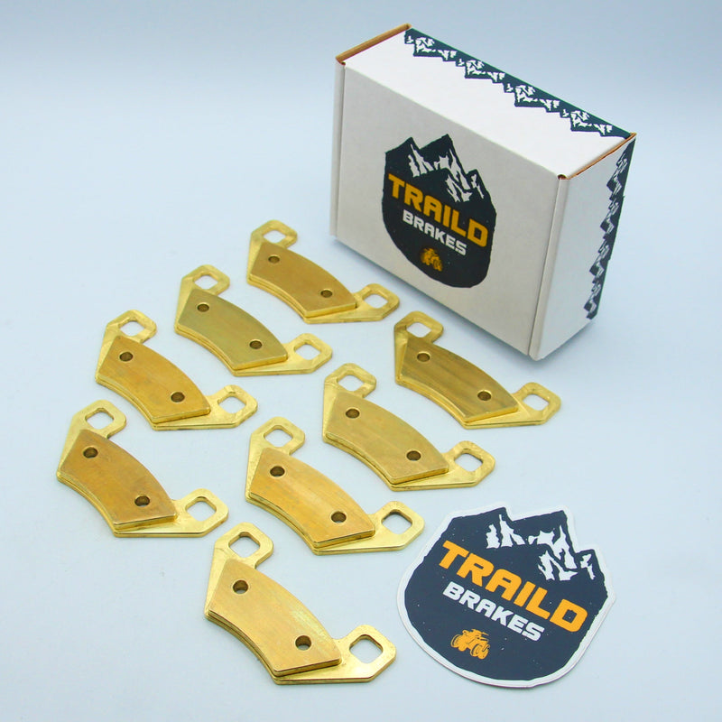 Load image into Gallery viewer, Arctic Cat Wildcat 1000/X/GT/LTD/Wildcat Trail 700 2012-2020 Brass Brake Pad Set
