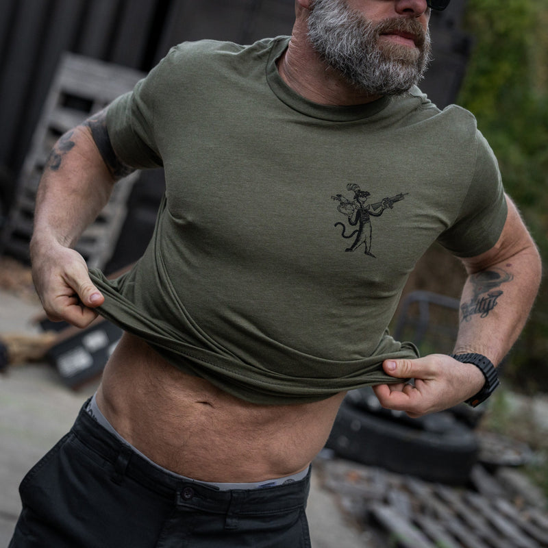 Load image into Gallery viewer, The Cat With A Gat Remix Men&#39;s T-Shirt
