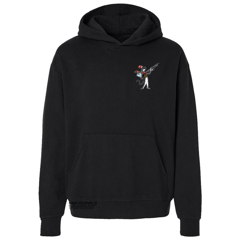 Load image into Gallery viewer, Cat with a Gat Men's Hoodie
