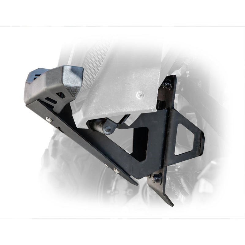 Load image into Gallery viewer, UTV front bumper bulkhead kit for Can-Am X3 2017+ by DRT adds rigidity and off-road strength Side view
