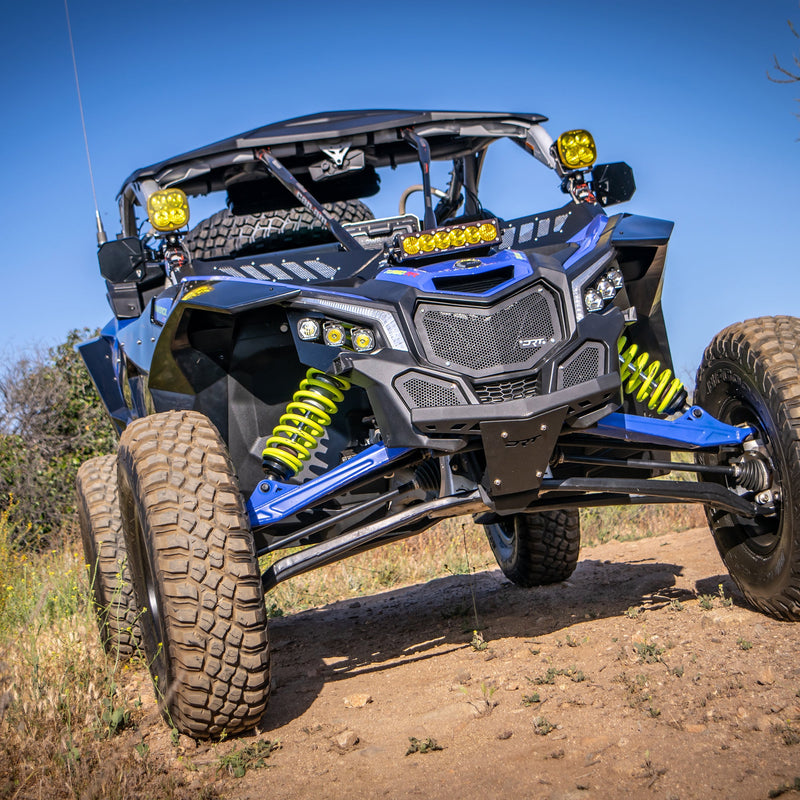 Load image into Gallery viewer, Can-Am X3 2017+ ABS Fenders (Front and Rear) Front car view on the road
